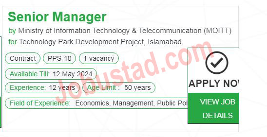 New Senior Manager Jobs in Islamabad May 2024