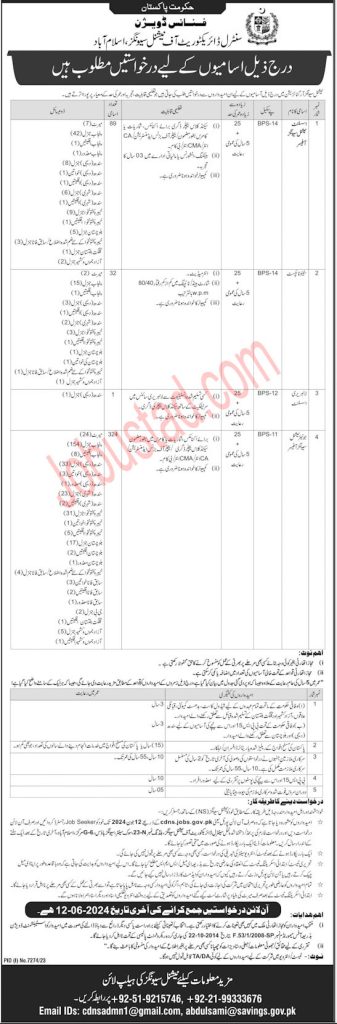 Latest Finance Division Govt of Pakistan Jobs in Islamabad June 2024