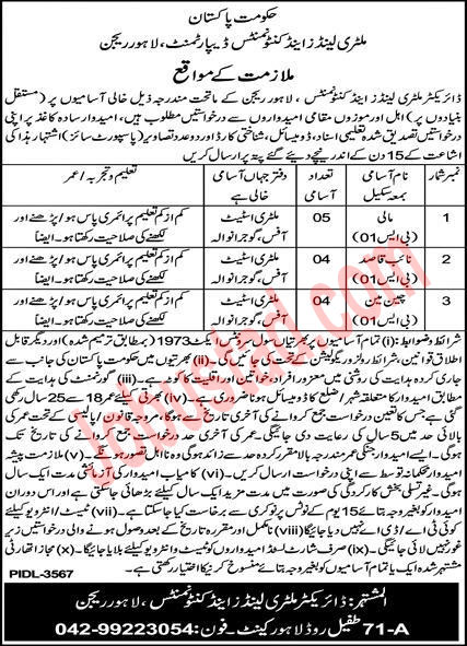 Latest MLC Jobs in Lahore May 2024