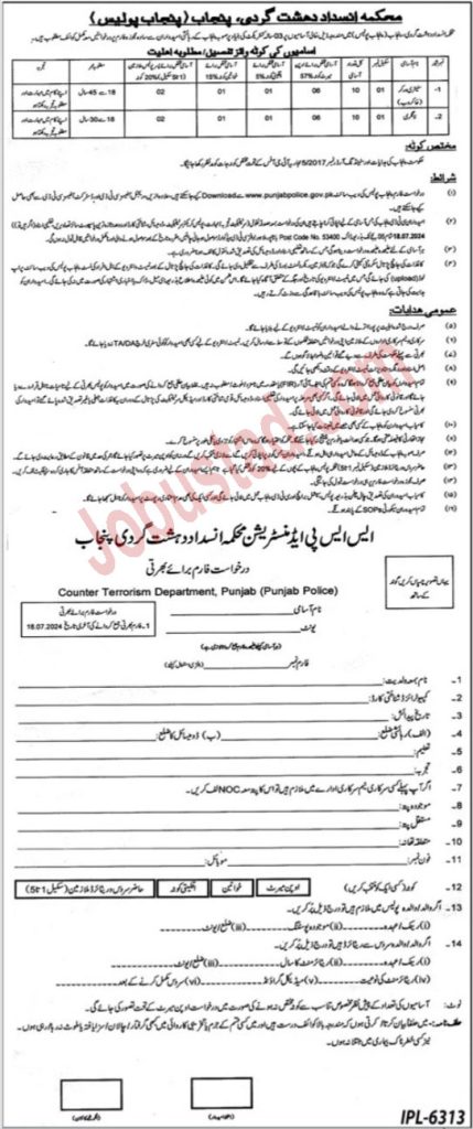 Punjab Police Jobs