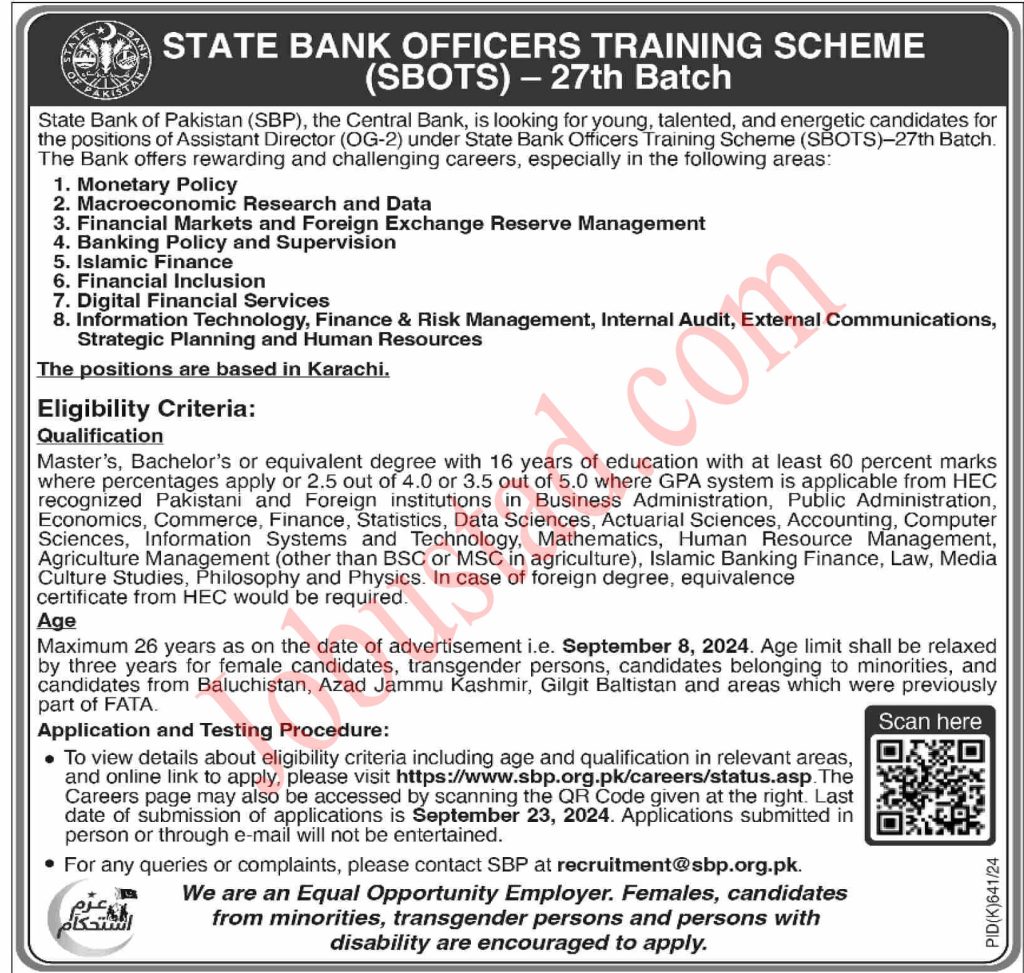 SBP Jobs