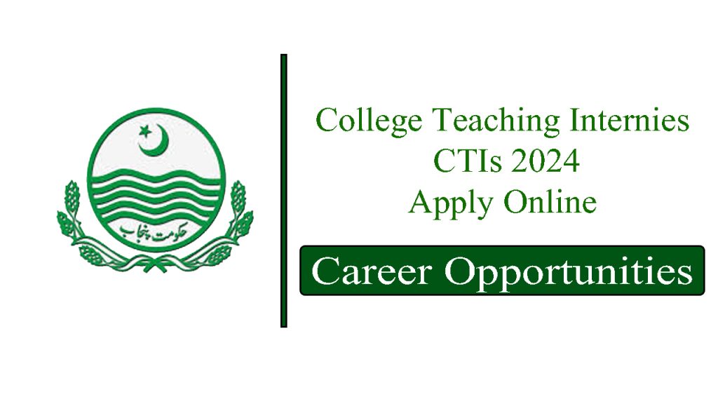 College Teaching Interns CTIs October 2024