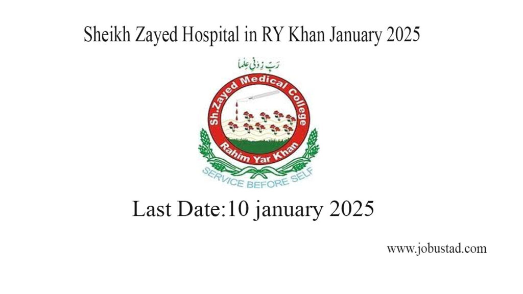 Sheikh Zayed Hospital in RY Khan January 2025