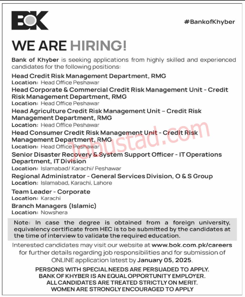 BOK Jobs