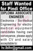 Jobs in Electronic Department Rawalpindi December 2024