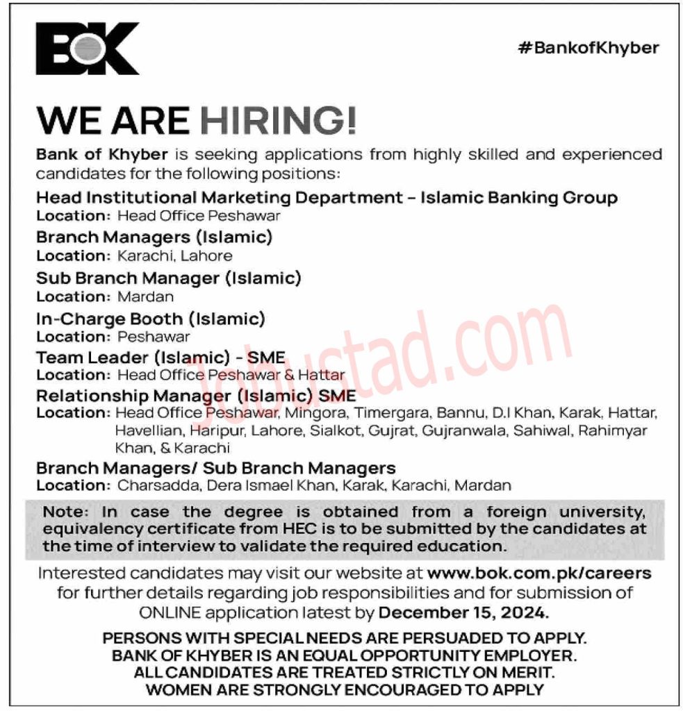 BOK Jobs