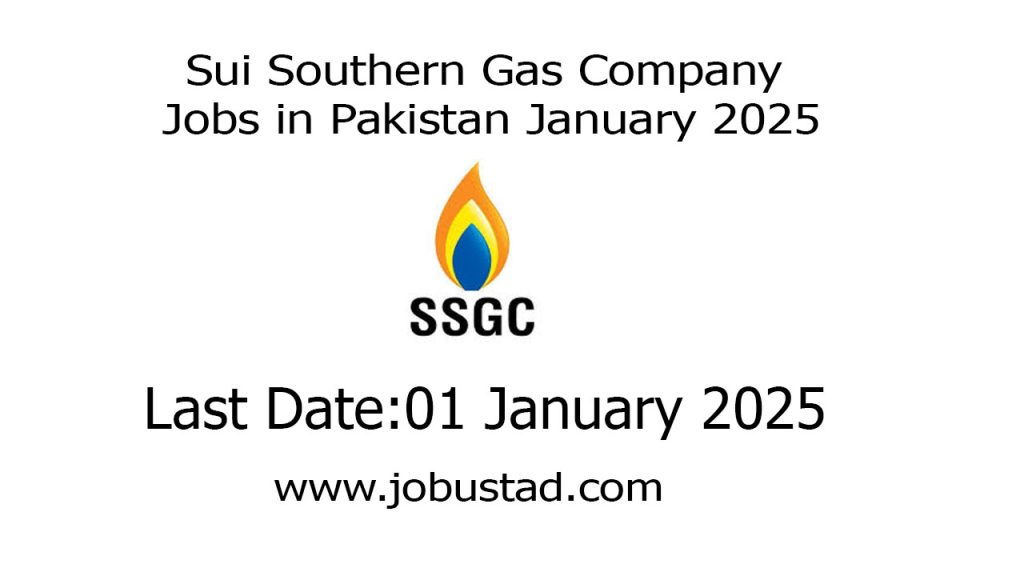 Sui Southern Gas Company Jobs in Pakistan January 2025