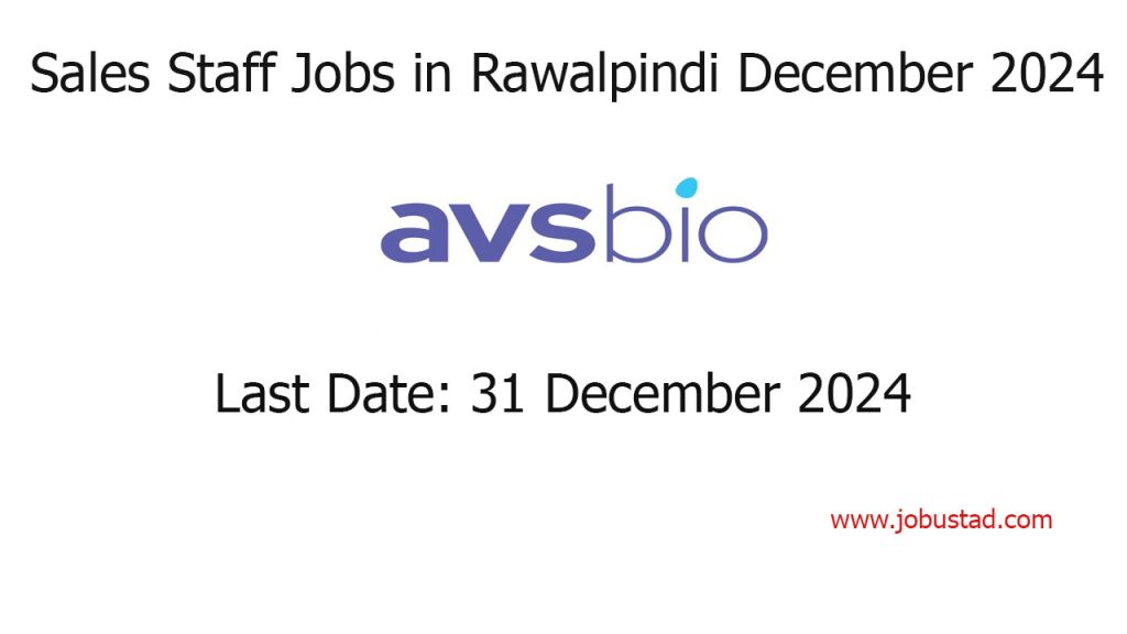 Sales Staff Jobs in Rawalpindi December 2024