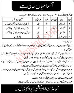 Ammunition Depot Jobs in Okara Cantt January 2025