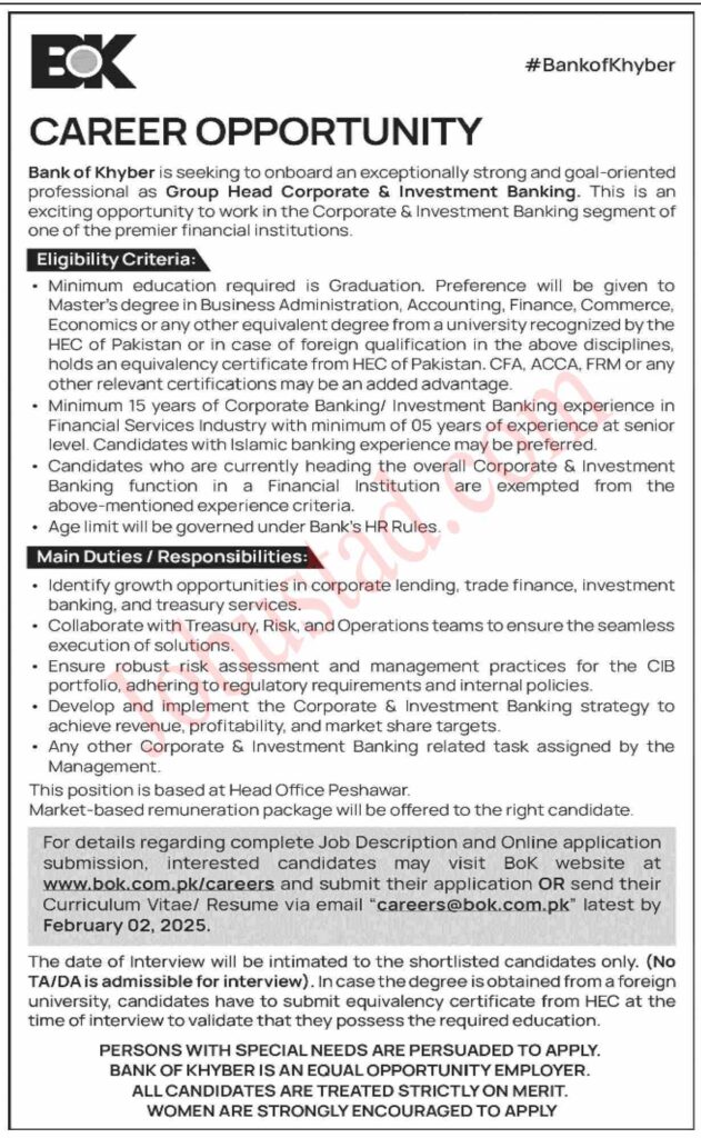 BOK Jobs