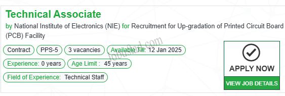 Latest Technical Staff Jobs In Islamabad January 2025 Advertisement