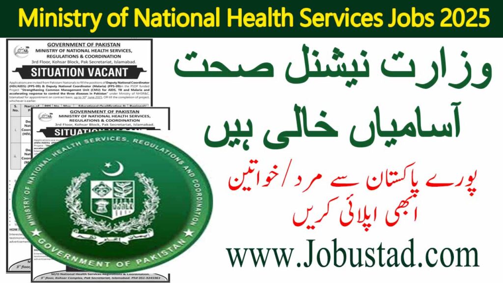 New MNHSRC Jobs in Pakistan January 2025