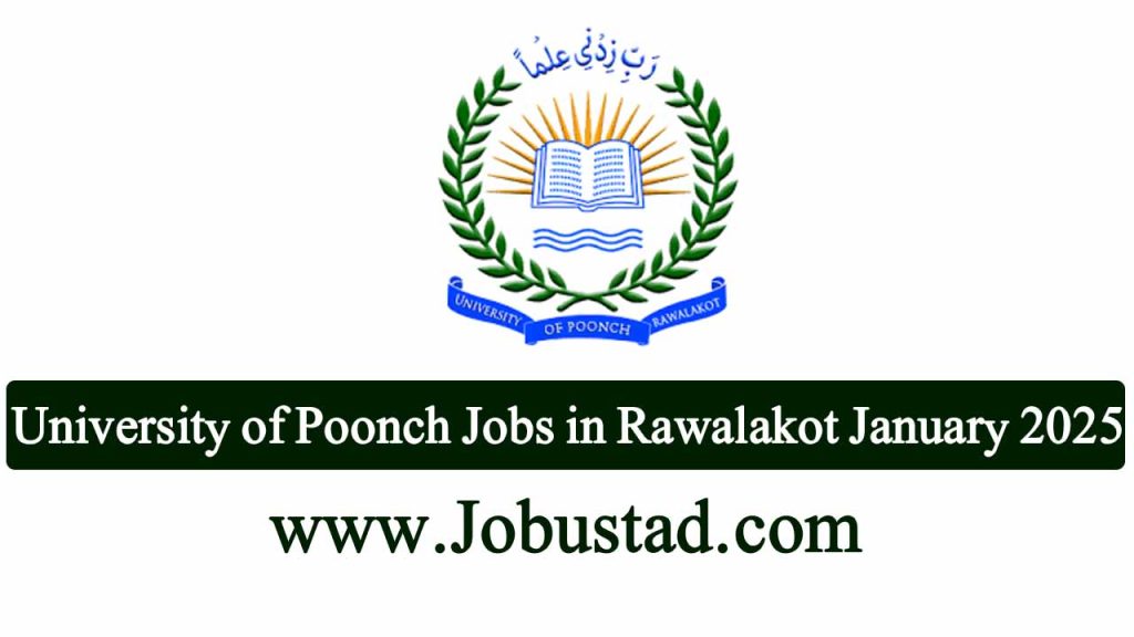 New University of Poonch Jobs in Rawalakot January 2025