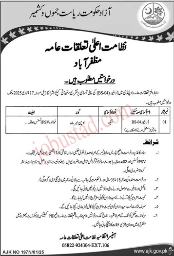 New Class Four Jobs in Rawalpindi January 2025