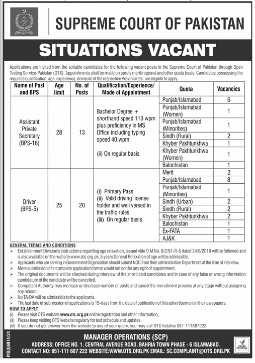 Supreme-Court-of-Pakistan-Jobs-Jang-Ad