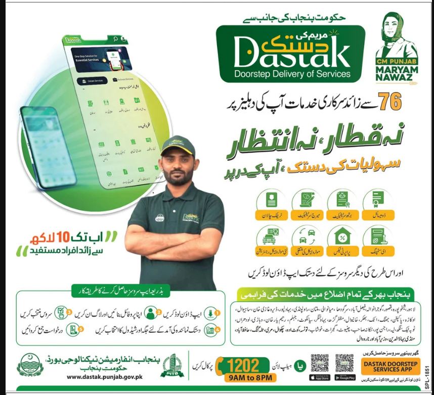 Maryam ki Dastak App Registration 2025